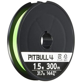 Shimano PL-M74S Line Pit Bull 4 300 m No. 1.5 Lime Green