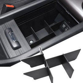 Unbranded For Honda Pilot 16-22 Armrest Storage Box Organizer Insert Divider Accessories