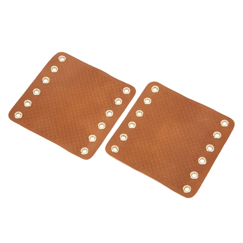 Motorcycle Hand Grip Cover Fiber Simulated Leather Anti Slip Retro