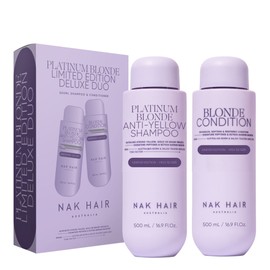 NAK Hair Limited Edition Platinum Blonde Duo 500ml
