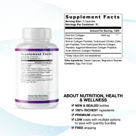 Pelican Vitamins Firm Boost- Skin Support with Collagen Complex- 90 Capsules