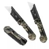 WORKPRO 3 PK Folding Utility Knife Set Axis Lock Box
