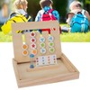 Children Educational Toy Four Color Wooden Blocks Logical Thinking Training