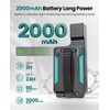 Anyeast Bluetooth Barcode Scanner 2D QR 1D Wireless Back Clip