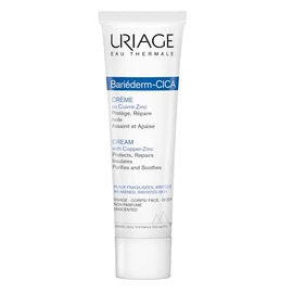 Uriage Bariederm-Cica Crema reparadora dermatolgica multiusos 100ml - (pequeos cortes, quemaduras) para pieles daadas con COBRE-ZINC y D-PANTENOL I...