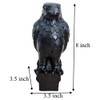 BGFAVCV 1 Piece Maltese Falcon Statue Shelf Decorations Black Resin