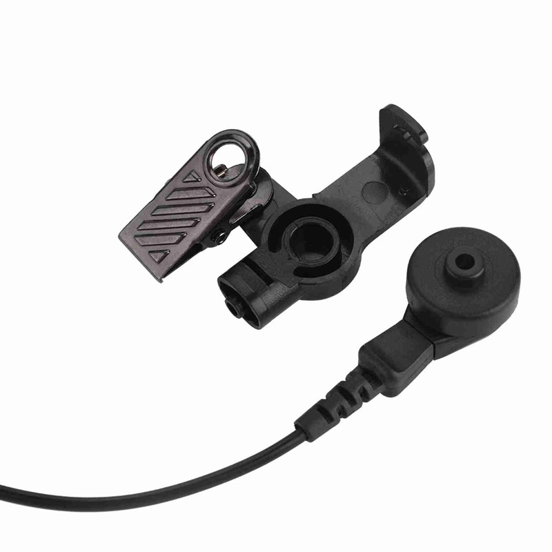 4ft RadiatiOn proof Walkie Talkie Earpiece PTT Acoustic Tube Earpiece