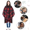 AOZUO Hair Cutting Cape, Waterproof Hairdresser Salon Cape with Adjustable