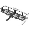 Metal Rear Bumper Back Hitch Carrier with Light for Traxxas