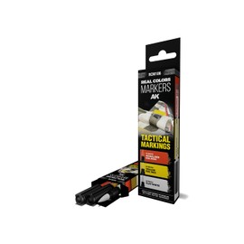 AK REAL COLORS Marker Set RCM106 Tactical Markers (3 Pieces)