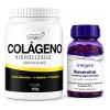 Colágeno Hidrolizado 450g Y Resveratrol 120 Cap Energeios