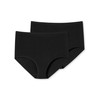 Schiesser Women's 2 Pack Maxi Briefs Organic Cotton - 95/5