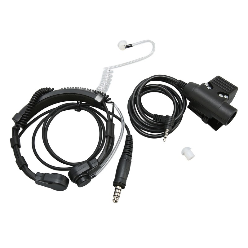 U94 PTT and Throat Control Headset Noise Reduction Walkie Talkie