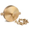 AquaNPT Brass Fire Hose Connection Cap, 2-1/2" NST(NH) Fire Hydrant
