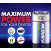 ACDelco 8-Count 9 Volt Batteries, Maximum Power Super Alkaline Battery,