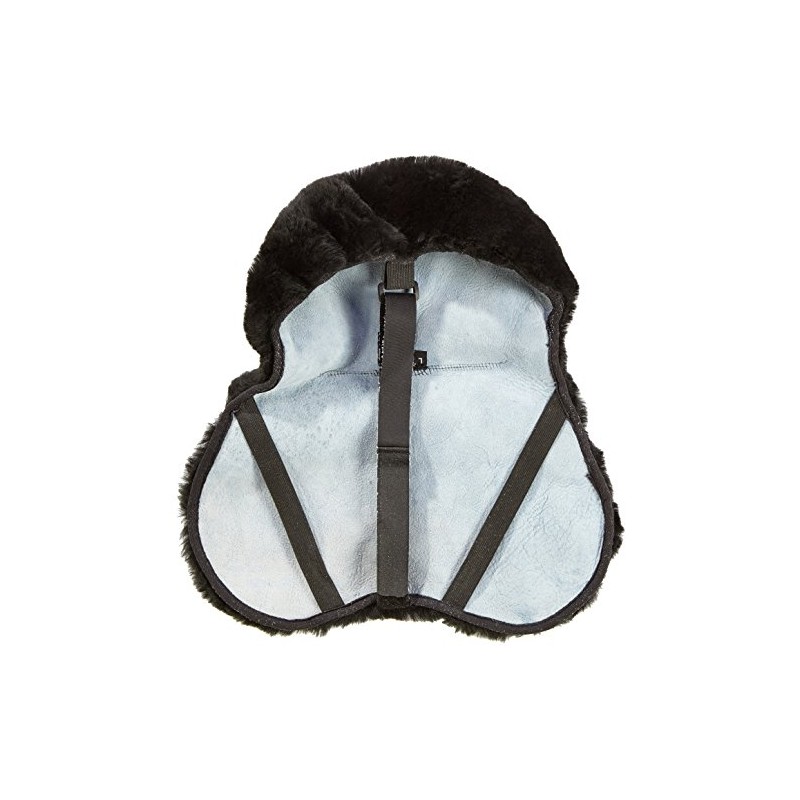 ENGEL GERMANY Sheepskin Seat Saver colour black size L (Sabez