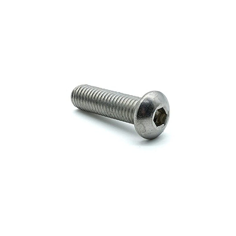 Hippo Hardware M6 (6mm X 25mm) Button Head Allen Bolts