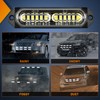 Nilight 8PCS Led Strobe Lights 12LED White Emergency Light 12V