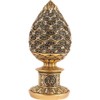 Islamic Table Decor Gold Egg Sculpture Figure Arabic 99 Names
