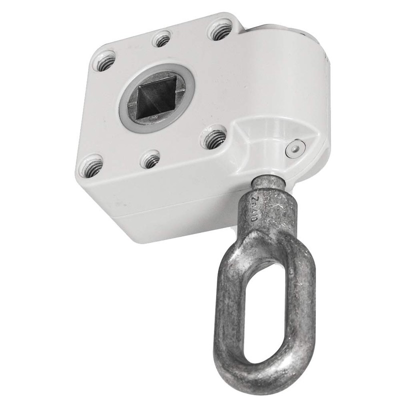 DIWARO. Worm gear for awnings, reduction ratio 7:1, RAL 7035