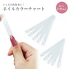 KOYOKOMA Nail Color Swatch Stick Nail Tip Color Chart Clear
