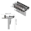 Guitar Tremolo Bridge, Zinc Alloy 6 String Electric Guitar Tremolo