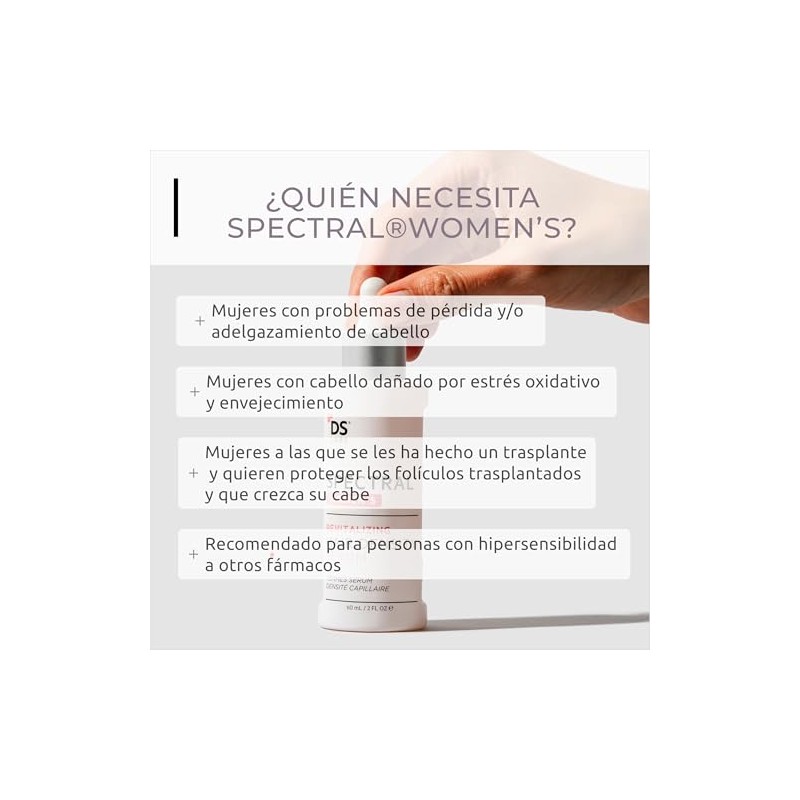 DS Laboratories | Spectral Women’s ® Serum para la Densidad