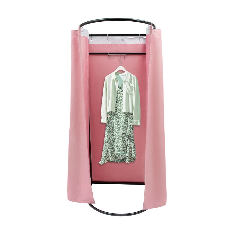 Unbranded Fitting Room with Shading Curtain, Modern Clothing Store Fitting