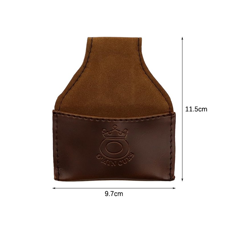 Tiardey 2Pcs Billiards Chalk Bag, Portable Billiard Chalk Bag, Bag