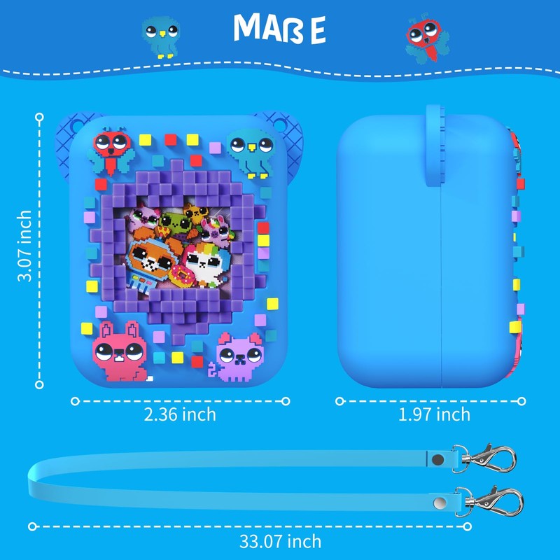MOWYEOK Protective Case for Bitzee Interactive Toy Digital Pet, Protective