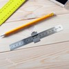 PAVIKE Ruler Stop, Ruler with Stopper, Ruler with Stopper, Ruler
