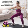 Triangular Dumbbell Rack Stand, 3 Tier, Weight Holder 23x22.5x8.5cm, for