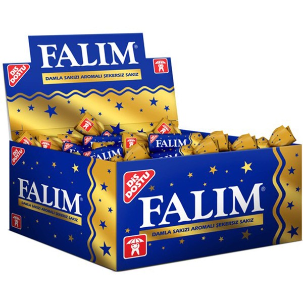 Falim 300 Pieces Sugar Free Chewing Gum-Damla Sakizli