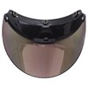 Motorcycle Helmet Lens Metal Button Removable UV Protection Adjustable Motorbike