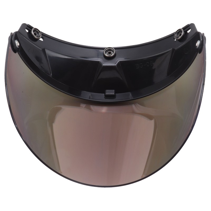 Motorcycle Helmet Lens Metal Button Removable UV Protection Adjustable Motorbike