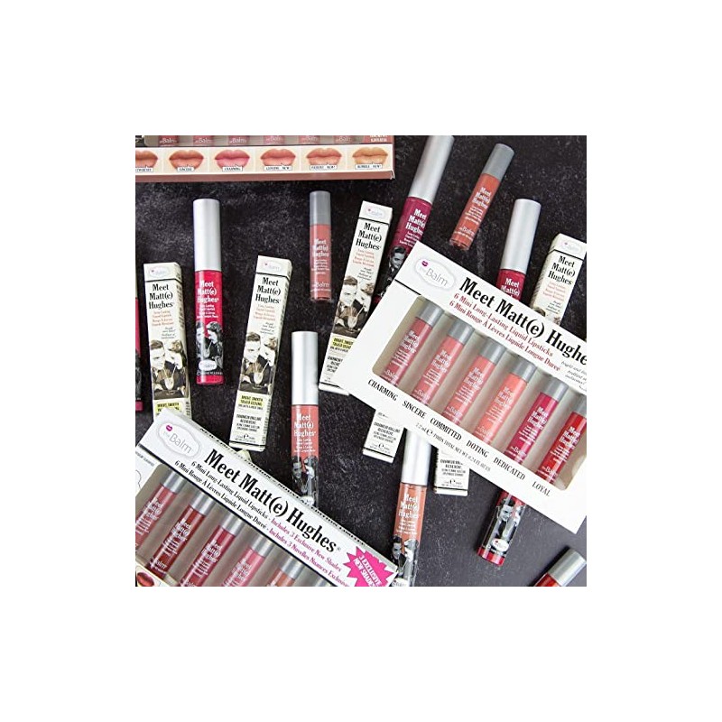 theBalm - Kit de labiales Meet Matt(e) Hughes, violumen 2,