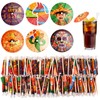 Chengu 300 Pcs Mexican Cocktail Umbrellas for Fiesta Drinks Decoration