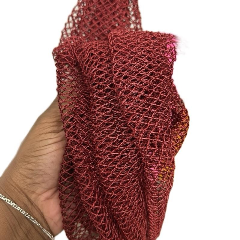 Luxe African Net Sponge Smooth Personal Bath:_Rose petal