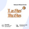 BigSis & LilSis Set - Single Layer Wooden Cutout for