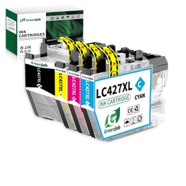 Greenjob LC427XL Cartridges with LC427 XL LC427XL Printer Cartridges Compatible with MFC-J5955DW MFC-J6955DW MFC-J6957DW MFC-J6959DW HL-J6010DW (Pack of 4)