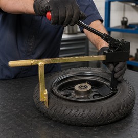 16.14-Inch Manual Steel Tire Changer Bead Breaker Tool