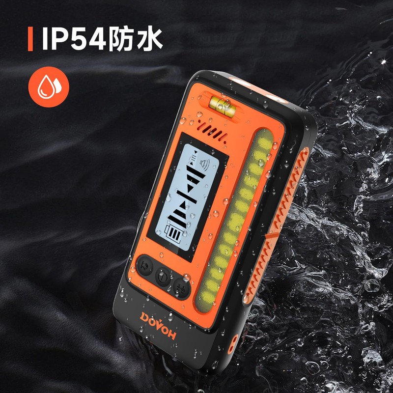 DOVOH Laser Markers, Laser Receiver Compatible with Green Laser with