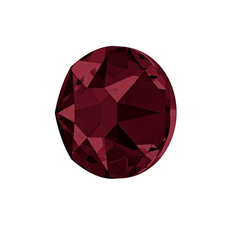 Preciosa Viva Rhinestones Flatback - Burgundy - SS20 (5mm) (72)
