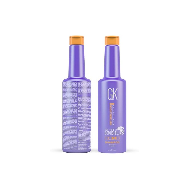 GK HAIR Global Keratin Silver Bombshell Purple Shampoo (9.5 Fl