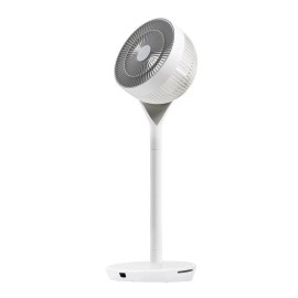Woozoo 360 Pedestal Fan Air Circulator, Oscillating, Remote Control, White, NEW