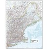 National Geographic Maps: New England U.S.A Wall Map - 31