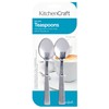 KitchenCraft Teaspoons Set of 6, Stainless Steel Coffee Spoons, 14