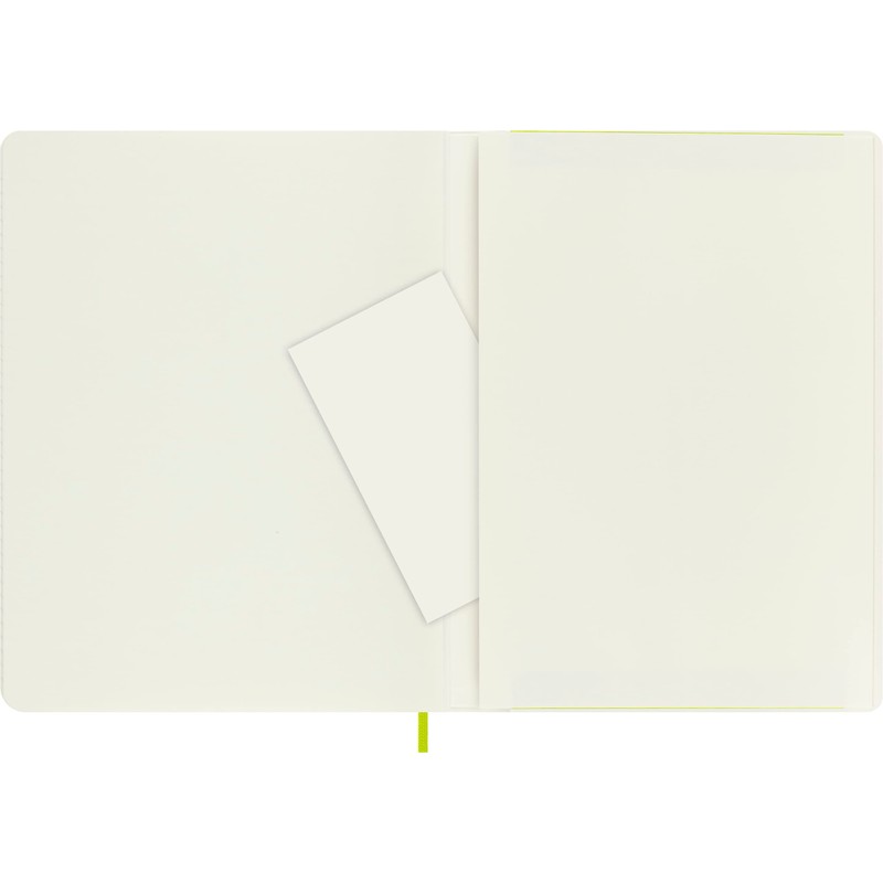 Moleskine - Classic Notebook, Ruled Notebook, Soft Cover and Elastic