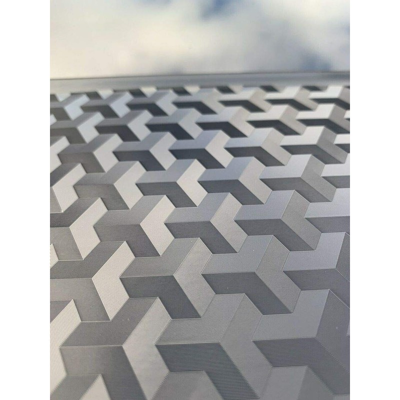 VViViD Designer Black Carbon Fiber Vinyl Wrap (Triangle Carbon, 25ft