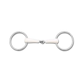 Waldhausen HAPPY MOUTH Ring snaffle bit - 12,5 cm, Breite 12,5 cm